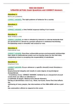NSG 526 Exam 3 High Yield&NewLine;UPDATED ACTUAL Exam Questions and CORRECT Answers