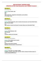 Nsg 530 Exam 1 Review Guide&NewLine;Updated Actual Exam Questions And Correct Answers