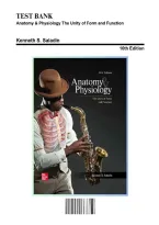 Test Bank for Anatomy and Physiology The Unity of Form and Function 10th Edition by Kenneth S&period; Saladin &vert; 9781265328627&vert; 2023&sol;2024 &vert; Chapter 1-29 &vert; All Chapters with Answers and Rationals