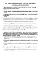 Nsg 3180 Exam 1 Updated Actual Questions And Correct&NewLine;Answers Verified 2027 Edition&NewLine;