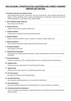 Nsg 316 Exam 1 Updated Actual Questions And Correct Answers&NewLine;Verified 2027 Edition&NewLine;