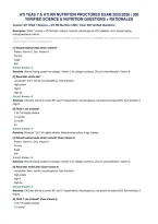 Ati Teas 7 & Ati Rn Nutrition Proctored Exam 2025&sol;2026 &vert; 300&NewLine;Verified Science & Nutrition Questions &plus; Rationales
