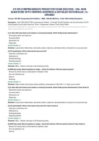 &bull;&Tab;ATI PN Pharmacology Complete Bundle V1-V10 2026&sol;2027