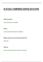 Nu 155 Exam 3 Comprehensive Questions And Solutions&NewLine;