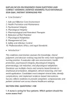 Kaplan Nclex-Rn Readiness Exam Questions And&NewLine;Correct Answers &lpar;Verified Answers&rpar; Plus Rationales&NewLine;2026 Q&A &vert; Instant Download Pdf&period;