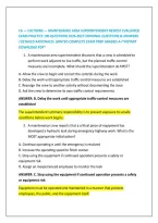 Ca &mdash; Caltrans &mdash; Maintenance Area Superintendent Newest Evaluated &NewLine;Exam Practice 100 Questions 2026-2027&vert;Original Questions & Answers &NewLine;&vert;Detailed Rationales &vert;Hinted Complete Exam Prep Graded A&plus;&ast;Instant &NewLine;Download Pdf&ast;