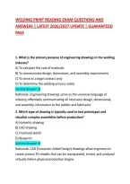  The Ultimate Welding Print Reading Exam Study Guide & Practice Tests &vert; 2026&sol;2027 Edition &vert; Guaranteed Pass