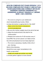 Ultimate HESI Compass RN Exit Exam V1 Review Guide&colon; High-Yield Critical Care & Med-Surg Q&As