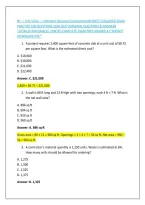 Ny &mdash; Nyc Dcas &mdash; Estimator &lpar;General Construction&rpar; Newest Evaluated Exam &NewLine;Practice 100 Questions 2026-2027&vert;Original Questions & Answers &NewLine;&vert;Detailed Rationales &vert;Hinted Complete Exam Prep Graded A&plus;&ast;Instant &NewLine;Download Pdf&ast; 