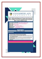 NR511 Week 4 Midterm Exam Due Complete Actual Exam Questions 1- 100 NR511 Differential Diagnosis & Primary Care Practicum NR 511 Midterm and Finals Examplify&period;pdf