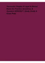 Varcarolis Chapter 6 Legal & Ethical Basis for Practice 2026&ndash;2027&colon; Questions&comma; Answers & Study Guide