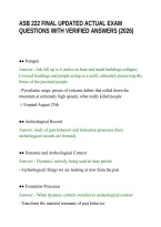 Asb 222 Final Updated Actual Exam&NewLine;Questions With Verified Answers &lpar;2026&rpar;