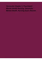 Varcarolis Chapter 3 Psychiatric Mental Health Nursing 2026&ndash;2027&colon; Study Guide & Nursing Exam Review
