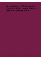 Varcarolis Chapter 17 Schizophrenia Spectrum & Other Psychotic Disorders 2026&ndash;2027&colon; Questions&comma; Answers & Study Guide