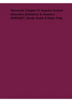 Varcarolis Chapter 21 Impulse Control Disorders 2026&ndash;2027&colon; Questions&comma; Answers&comma; Study Guide & Exam Review