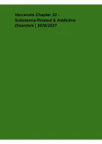 Varcarolis Chapter 22 Substance-Related & Addictive Disorders 2026&ndash;2027&colon; Study Guide & Exam Review