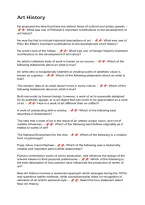 Art History Study Guide &vert; Correct Answers &vert; Exam Review & Practice Questions