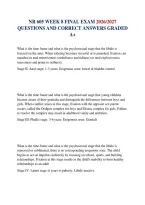 Nr 605 Final Exam 2026&sol;2027 Questions And Correct Answers Graded A&plus; Chamberlain&NewLine;&NewLine;