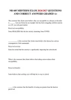 Nr 605 Midterm Exam 2026&sol;2027 Questions And Correct Answers Graded A&plus;