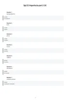 Sp2 El Imperfecto Part 2 Practice Questions And Solutions