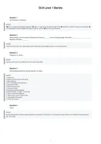 Sca Level 1 Barista Exam Q&A Study Guide And Practice Questions