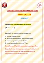Complete Test Bank with Answer Guide &ndash; FEMA IS 700 Exam 2026&sol;2027&NewLine;