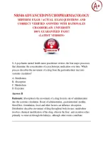 NR546 Advanced Psychopharmacology Midterm Exam 2026 &sol; 2027 Questions And Correct Verified Answers With Rationales Chamberlain University 100&percnt; Guaranteed Pass&excl;&excl; &lpar;Latest Version&rpar;