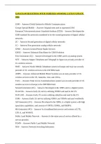Gsm Exam Questions With Verified Answers Latest Update 2026