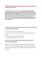 California Branch 3 Operator Exam Study Guide &vert; Complete Pest Control License Prep