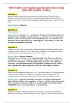 NUR 376 2027 Exam 1 Questions and Answers - Newest Study&NewLine;Guide with Solutions - Grade A&plus;