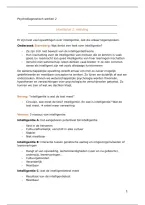 Samenvattingen semester 2 &sol; Bachelor Toegepaste Psychologie