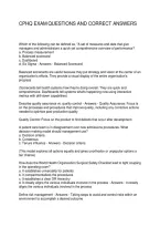Cphq Exam Questions And Correct Answers