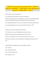 API 653 Closed Book Exam Prep &vert; Latest Test Questions & Answers &vert; Practice Test