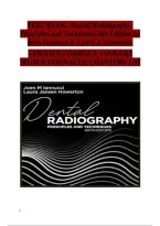 Official Test Bank For Dental Radiography Principles And Techniques&comma; 6th Edition&comma; By Joen Iannucci &comma;Laura Howerton &vert; Latest Update 2026&sol;2027
