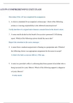 ABFM Exam Study Guide 2026&sol;2027 &vert; Exam Review&comma; Practice Questions & Answers