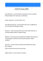 AAFCS Exam &vert; Questions&comma; Answers & Study Guide &vert; 2026&sol;2027