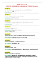 NURS 615 Exam 2&NewLine;UPDATED ACTUAL Exam Questions and CORRECT Answers