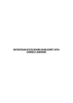 ESTHETICIAN STATE BOARD 2025&period;pdf&NewLine;&NewLine;1&period; Document information&NewLine;Change&NewLine;2&period; Course information&NewLine;Change