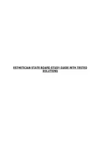 Esthetician State Board Exam Script 2025&period;Pdf