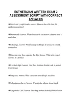 Esthetician&lowbar;Written&lowbar;Exam&lowbar;2&lowbar;Actual&lowbar;Paper&lowbar;2026&lowbar;Questions&lowbar;Answers&lowbar;Verified&period;pdf