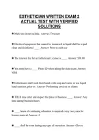 Esthetician&lowbar;Written&lowbar;Exam&lowbar;2&lowbar;Certification&lowbar;Review&lowbar;File&lowbar;2026&lowbar;Answered&period;pdf
