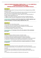 Nurs 615 Pharm Exam Bank Compilation 1 &sol; 2 &sol; 3 & 4 Maryville&NewLine;&sol; Comprehensive Study Guide&NewLine;Updated Actual Exam Questions And Correct Answers&NewLine;