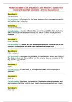 NURS 5354 2027 Exam 2 Questions and Answers - Latest Test&NewLine;Bank with Verified Solutions - A&plus; Pass Guaranteed&NewLine;