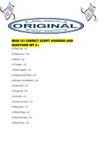 Brae 121 Correct Script Answers And Questions Set A&period;pdf