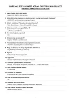 Nurs 5463 Test 1 Updated Actual Questions And Correct&NewLine;Answers Verified 2027 Edition&NewLine;