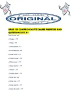 Brae 121 Comprehensive Exams Answers And Questions Set A&period;pdf