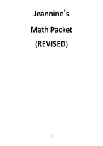 Nursing 326 Jeannine&rsquo;s Math Packet &ndash; Dosage Calculation Study Guide & Practice Questions