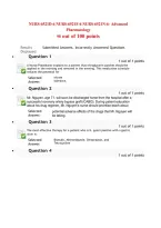 NURS-6521D-6 NURS-6521F-6 NURS-6521N-6 Advanced Pharmacology &ndash; Study Guide & Practice Questions