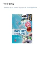 Test Bank for Inquiry into Life&comma; 17th Edition by Sylvia Mader & Michael Windelspecht &ndash; All 37 Chapters &lpar;Complete Exam Bank&rpar;
