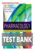 Test Bank for Pharmacology&semi; A Patient-Centered Nursing Process Approach 11th Edition &lpar;Saunders&comma; 2022&rpar;&comma; by Linda E&period; McCuistion&comma; Isbn no&semi; 9780323793155&comma; all 58 Chapters Covered &lpar;UPDATED 2025&rpar;